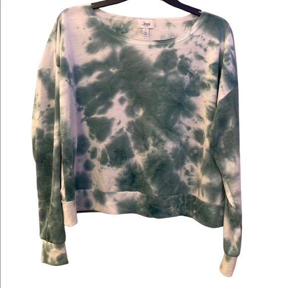Jenni Tops - JENNI Intimates Women’s Tye Dye Shirt Size Large